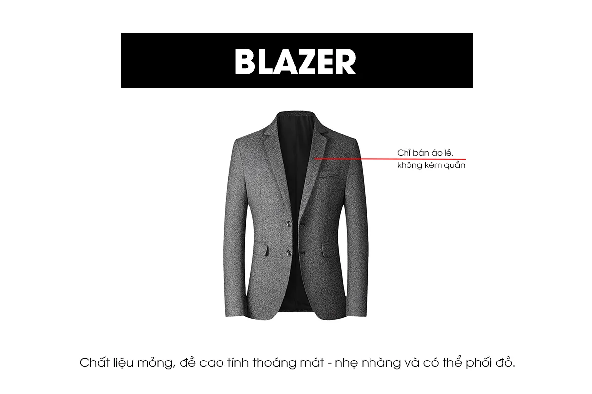 Blazer cho nam