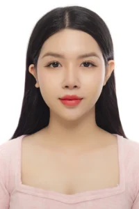 Chụp ảnh hình nữ xin visa Mỹ